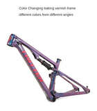 TWITTER OVERLORD-AM class 27.5/29in*15/17/19/21cm T900 carbon fiber full suspension soft tail mountain BIKE frame barrel pumping 12*148mm