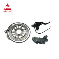 ADL front disc brake assembly for high speed 120kph 8kw 12kw motor