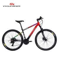 CYCLETRACK Bicicleta Mountain Bike Aluminium Alloy 24 Speed 27.5 inch SHIMANO M315 Disc Brake MTB Bicycle Bicicletas