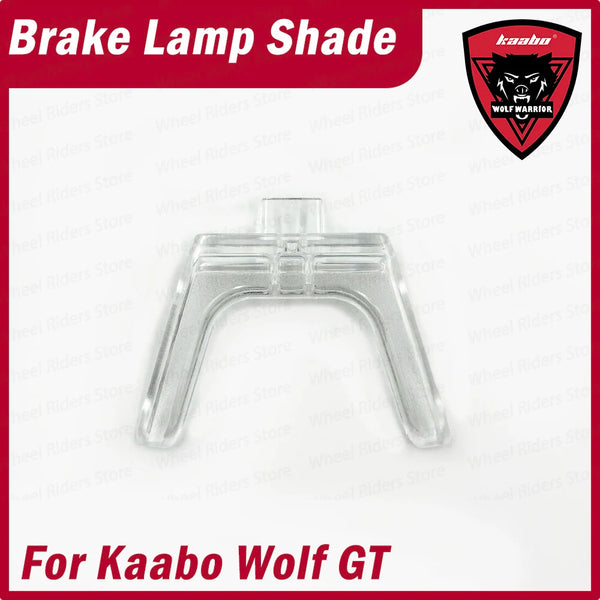 Kaabo Wolf Warrior Wolf King GT 11inch Brake Lanmp Shade Original Scooter Brake Light Cover Parts