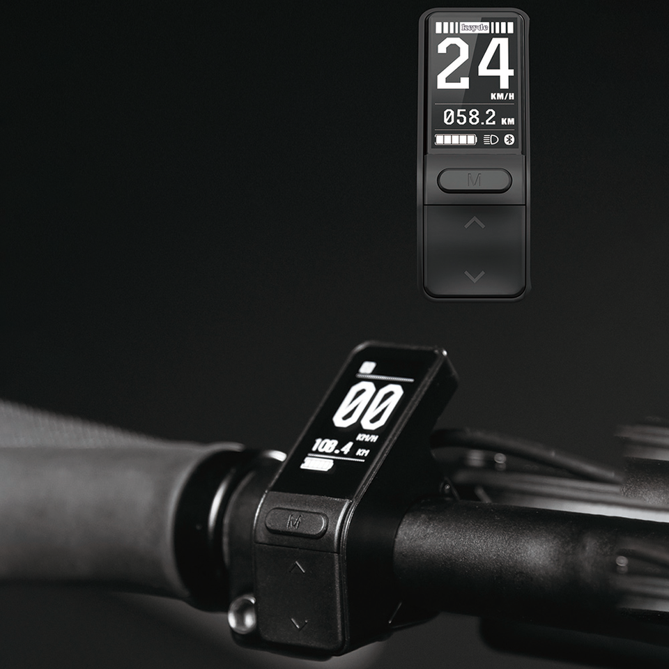 OLED130 display for electric bike conversion kit, Electric Bike Display Screen with Odometer and Speedometer