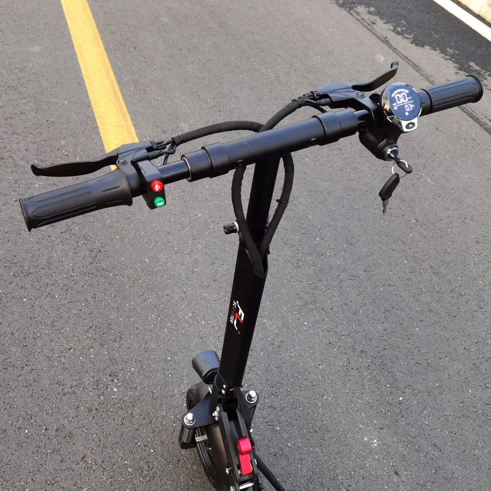 New FLJ SK1 1200W Electric Scooter with Seat 80-120kms Range electrico E Bike for adults lady student Scooter