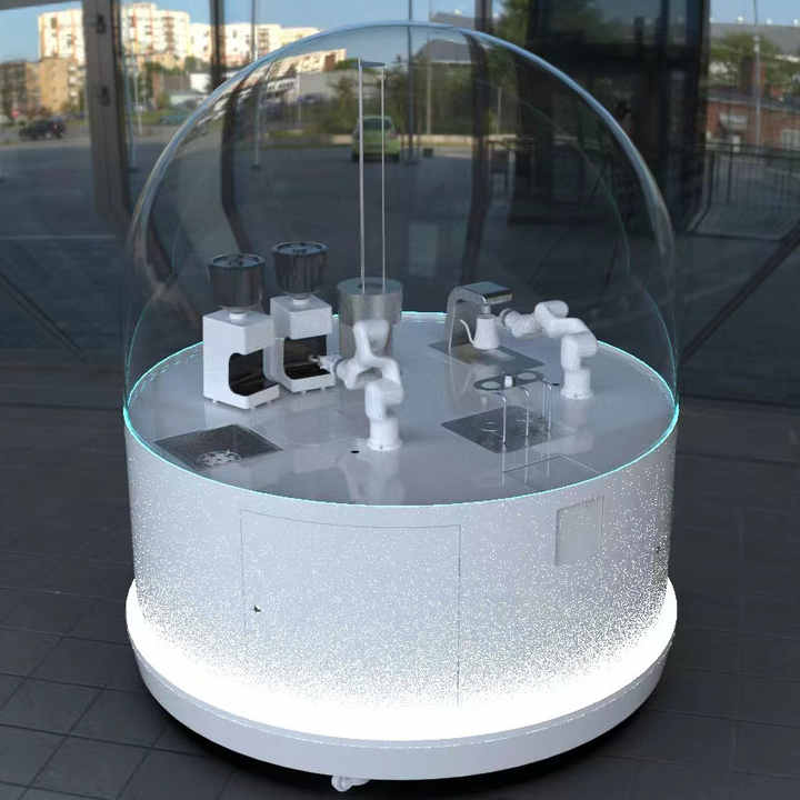 Professional Factory Robot Coffee Barista Robot Coffee Maker