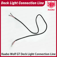 Kaabo Wolf Warrior Wolf King GT Pro Deck Light Connection Line Electric Scooter Deck Light Cable 100% Original Spare Parts