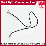 Kaabo Wolf Warrior Wolf King GT Pro Deck Light Connection Line Electric Scooter Deck Light Cable 100% Original Spare Parts