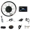 Efficient 2000W Electric Bike Conversion Kit - Powerful Brushless Hub Motor and Smart Controller for Front or Rear Wheel Ebike Conversion