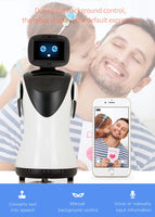 Humanoid service welcome dancing and singing robot /shopping mall reception voice guide robot