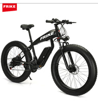 FRIKE All-Terrain 26-Inch Fat Tire Mountain E-Bike - Conquer Any Terrain with this Versatile Off-Road Electric Bicycle