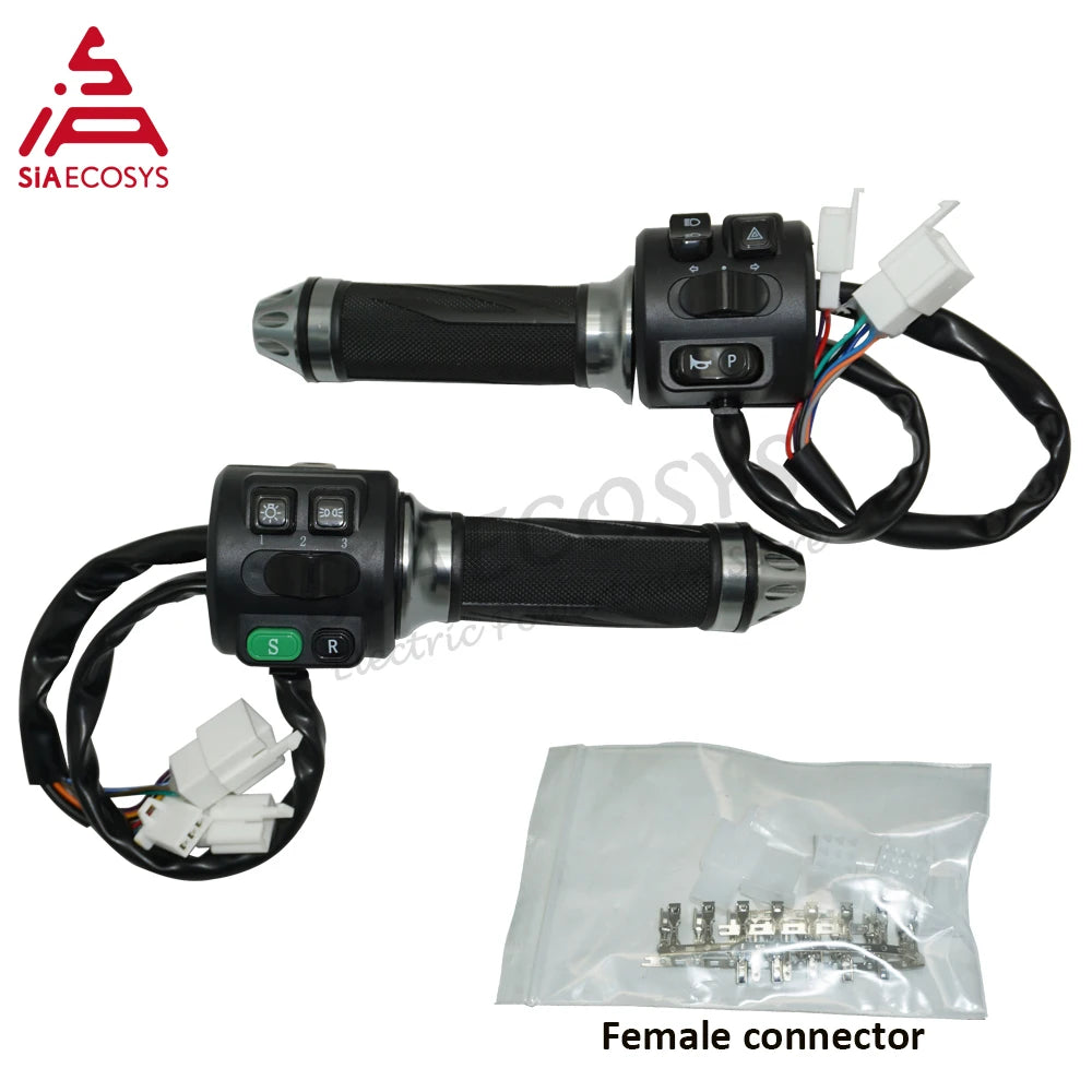 US Warehouse！Z6 Parking Reverse Sport 3 Slide Mode Switch Combination Switch Full Twist Throttle for M3 M6 Z6 e-motorbike
