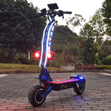 FLJ SK3 Pro Electric Scooter 60v/72v 6000W 7000W Strong power 11inch Dual engines E Bike foldable adults E Scooter