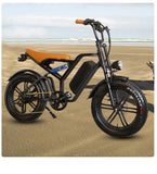 USA Warehouse Ready Stock E11 Electric Bike 48V1000W 20inch Fat Tire E-Bike Urban Electric Bicycle 45km/H Adult Fatbike  Mayebikes