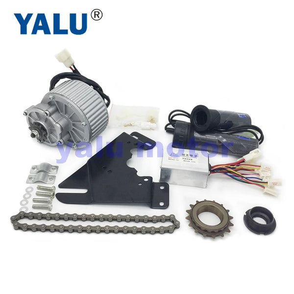 36V24V 450W Electric Scooter Conversion Kit Include Aluminum  ACCELERATOR HANDLE and MY1018 EBIKE Brush Controller&LED Headlight