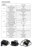 SiAECOSYS QSMOTOR 12inch 3000W 48V 74kph Hub Motor with EM100SP controller and kits for electric scooter