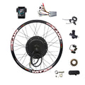 Affordable 2000W Electric Bike Rear Conversion Kit - Brushless DC Motor and Full Twist Throttle for 26-29 Inch Wheels
