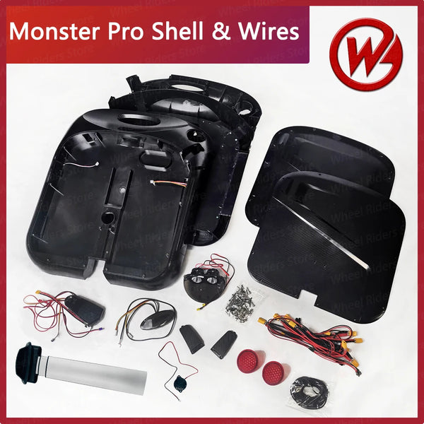 Begode Monster Pro Shell And Wires Inner Side Shell Line Original Unicycle Plastic Shell Cables Gotway GW Parts Accessories