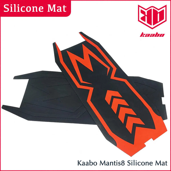 Kaabo Mantis8 Silicone Mat Carpet Pad Foot Deck Cover 1600W Mantis Mini 1600W Electric Scooter Spare Parts Accessories Red Black