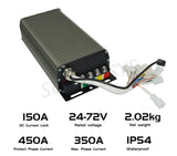 Sabvoton 72150 V2 SVMC series PAS available Motor Controller Kits with H6 TFT display and bluetooth adaptor