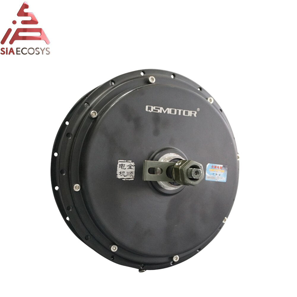Siaecosys/QSMotor 205 3kW 50H V3 E-bike Spoke Hub Motor With SVMC72150 Controller