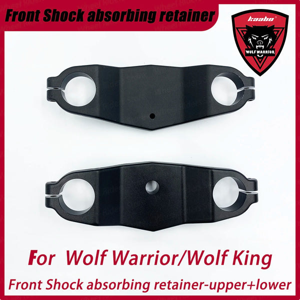 For Kaabo Wolf King And Wolf Warrior 11inch  Front Shock absorbing retainer-upper+lower  Electric Scooter Parts Accessories