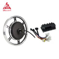 SiAECOSYS QSMOTOR 2000W 72V 70kph Hub Motor 17x1.6inch New Condition with EM80GTSP Controller and Kits for Scooter