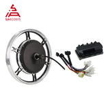 SiAECOSYS QSMOTOR 2000W 72V 70kph Hub Motor 17x1.6inch New Condition with EM80GTSP Controller and Kits for Scooter