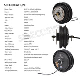 QSMOTOR 10x2.15inch 205 3000W 60V 80kph Hub Motor with SIAYQ72120 controller and kits for Electric Scooterr