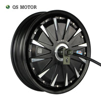 QSMOTOR 12inch 3000W 72V 70kph Hub Motor with EM72100SP Controller Kits for Electric Scooter