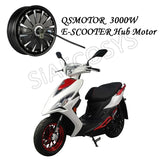 SiAECOSYS QSMOTOR 12inch 1000W 72V 45kph Hub Motor with EM30SP controller and kits for Scooter