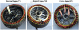 QS Motor 13inch 2000W 273 (28H) Single Shaft Separated Wheel Extra/V3 Type Hub Motor