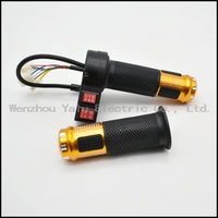 Electric bicycle universal speed control turn aluminum alloy turn double switch forward reverse three gear