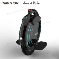 INMOTION V10 V10F Electri Unicycle Balance Wheel bluetooth Speaker APP Led Light Foldable Handle 40km/h one wheel scooter ride