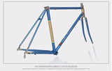 Reynolds Pipe frame f chrome-molybdenum steel frame 700C road bike columbus pipe frame Customize frame Vintage Bicycle frame