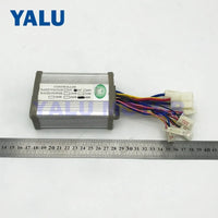 Electric Bicycle Controller 24V 36V 48V 1000W DC Brushed For E bike Scooter Skateboard Part Fit Battery Motor Engine Part