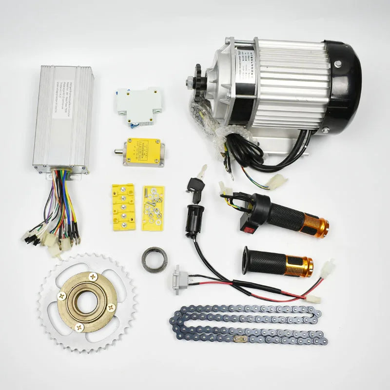 DC 48V 750W BM1418ZXF brushless motor, electric bicycle kit ,Electric Trike, DIY E-Tricycle, E- Trishaw Kit
