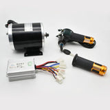 24V36V48V 500W refitted electric bicycle beach car motor controller throttle set with brush high speed motor