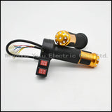 Electric bicycle universal speed control turn aluminum alloy turn double switch forward reverse three gear