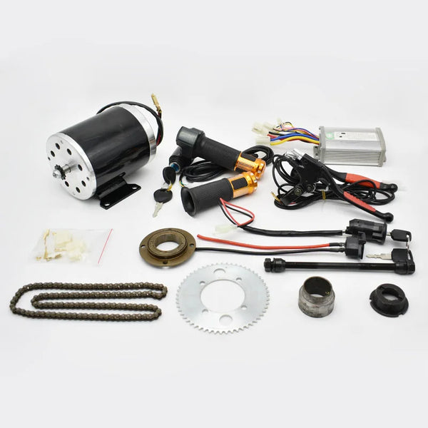 24V/36V/48V 500W Electric Scooter Motor Electric Bike Belt Drive MY1020 High Speed Belt MOTOR electric scooter conversion kit