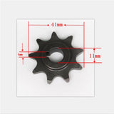 9T13T electric bicycle sprocket MY1016Z/MY1018 motor original 410 sprocket free shipping