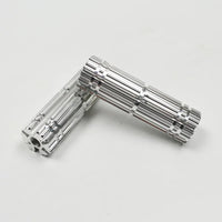 2pcs bicycle front and rear axle column foot aluminum alloy stunt nail wheel axle pedal multi-color optional free freight