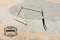 Reynolds Pipe frame road bike city bike frame / columbus pipe frame chrome molybdenum steel frame can be customized