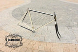 Reynolds Pipe frame road bike city bike frame / columbus pipe frame chrome molybdenum steel frame can be customized