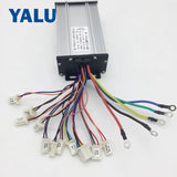 36V-60V 1000W-2000W Electric Brushless High Speed BLDC Motor kit with Digital twist Throttle for Scooter Go Kart Bicycle EBike