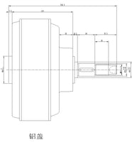 QS Motor 1000W 205 40H E-car V2 electric car hub motor