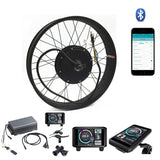 TFT display system 5000w electric Fat Bike conversion kit sabvoton controller 100KM/H max speed