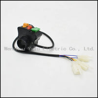 Modified electric bicycle electric two-wheeled tricycle turn signal headlights speaker three-in-one combination switch