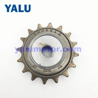 YALU24V 36V 250W Customized Left Freewheel Sprocket Gear Driving Electric EBike DC Motor Kit With UniteMotor MY1018 Bike Motor