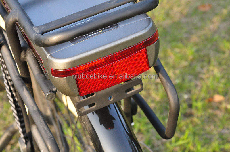 Efficient 250W City Electric Bicycle - Brushless Rear Hub Motor and 7-Speed Gear System for Comfortable City Rides