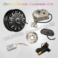 QS hot sale 12*3.5inch 2000W 48V 60KPH V1.12 Electric Scooter In-Wheel Hub Motor