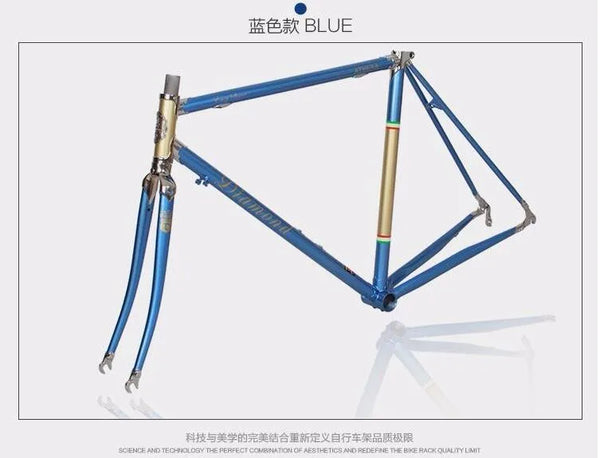 Reynolds Pipe frame f chrome-molybdenum steel frame 700C road bike columbus pipe frame Customize frame Vintage Bicycle frame