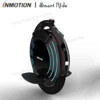 INMOTION V10 V10F Electri Unicycle Balance Wheel bluetooth Speaker APP Led Light Foldable Handle 40km/h one wheel scooter ride